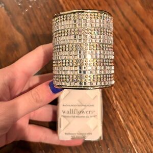 Wallflowers Silver and Gold Rhinestone Plug-In with Refill
